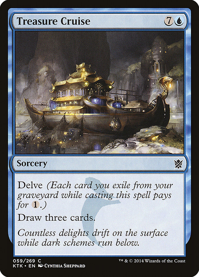 Treasure Cruise (59) [Khans of Tarkir]