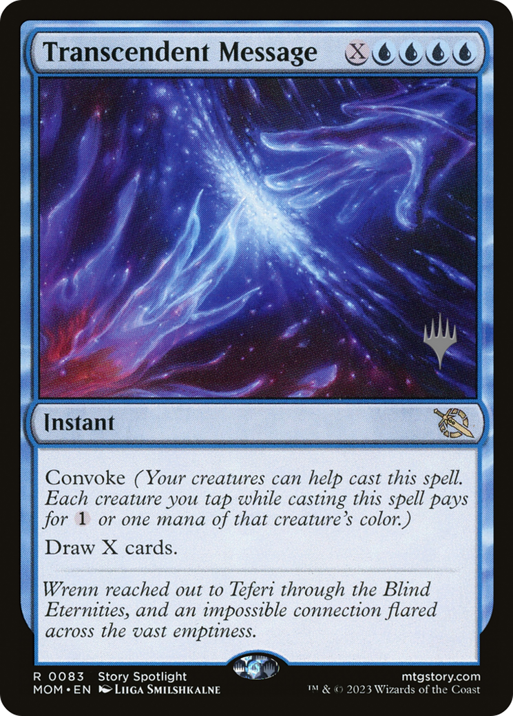 Transcendent Message (83) [Promo Pack: March of the Machine]