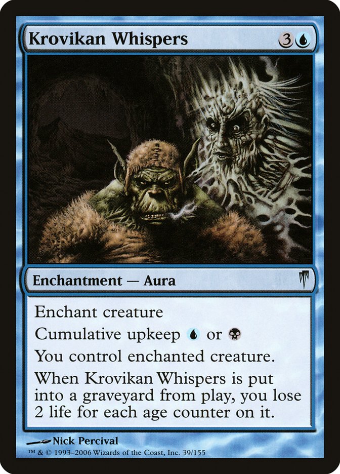 Krovikan Whispers (39) [Coldsnap]