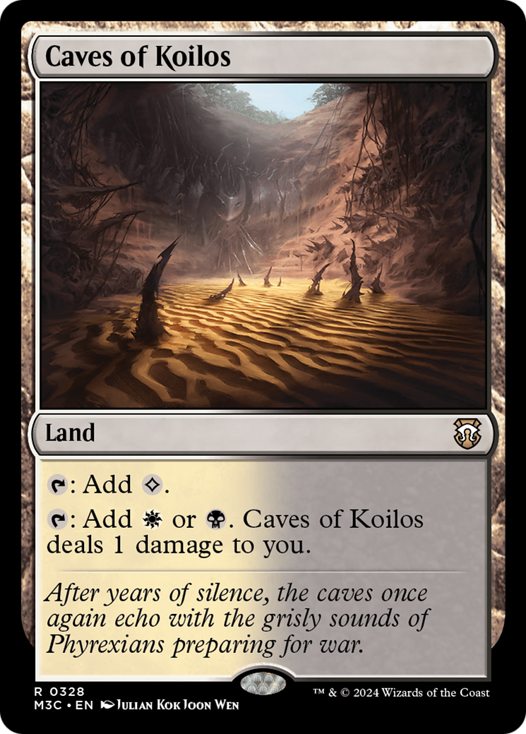 Caves of Koilos (Ripple Foil) (328) [Commander: Modern Horizons 3]