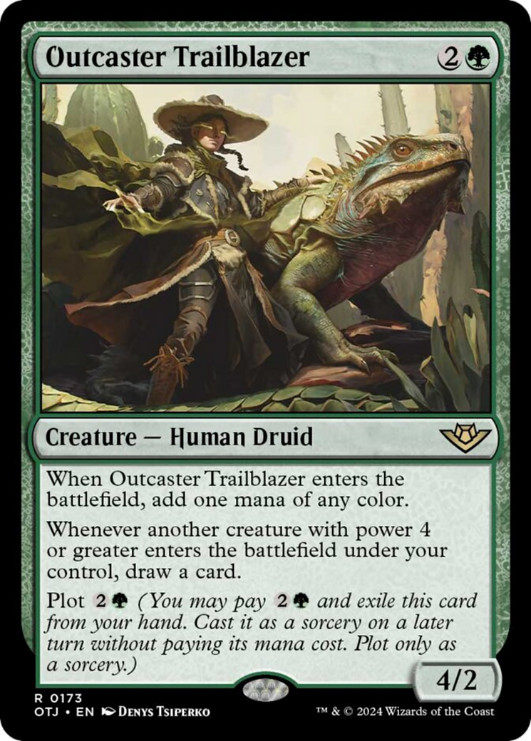Outcaster Trailblazer (173) [Outlaws of Thunder Junction]