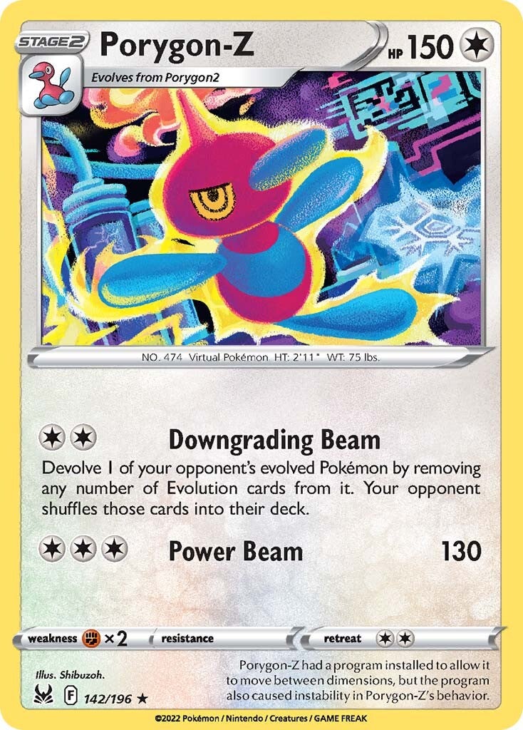 Porygon-Z (142/196) [SWSH11: Lost Origin]