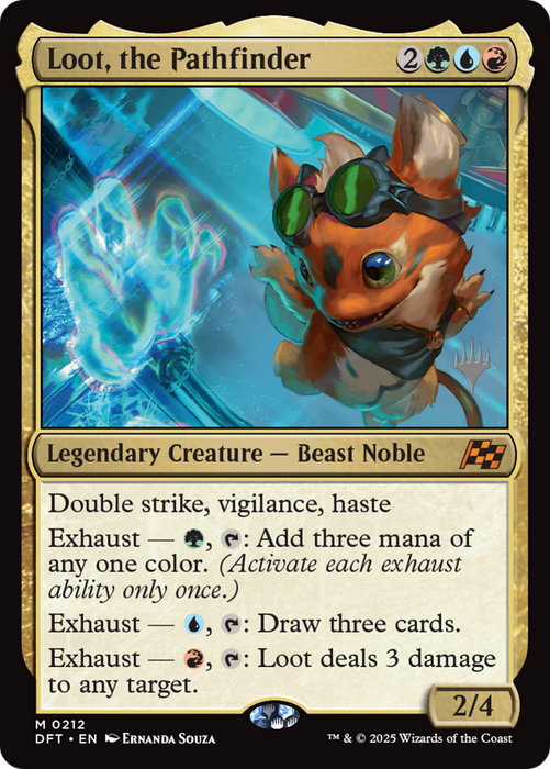 Loot, the Pathfinder [Aetherdrift Promos]