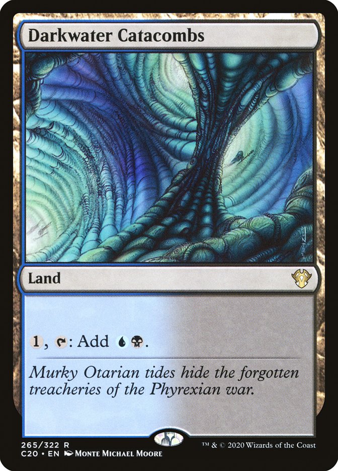 Darkwater Catacombs (265) [Commander 2020]