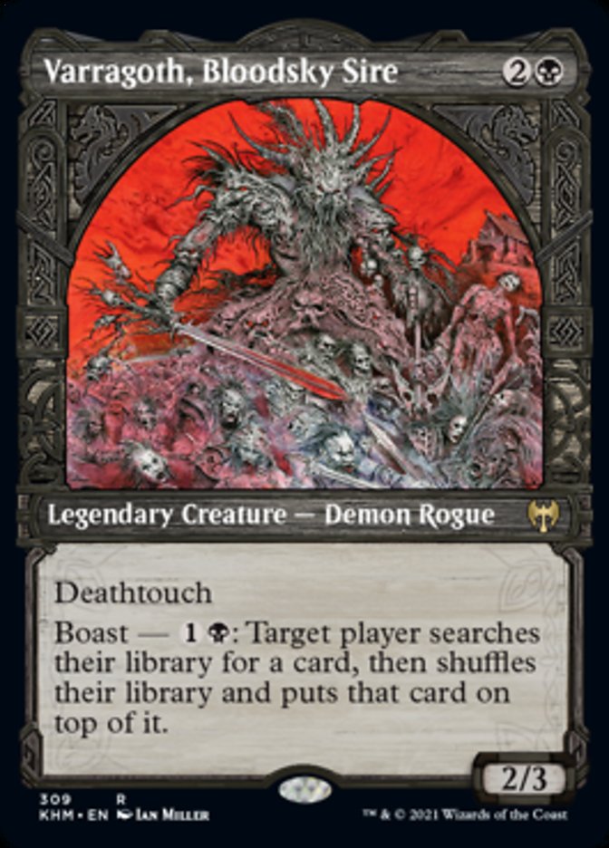 Varragoth, Bloodsky Sire (Showcase) (309) [Kaldheim]
