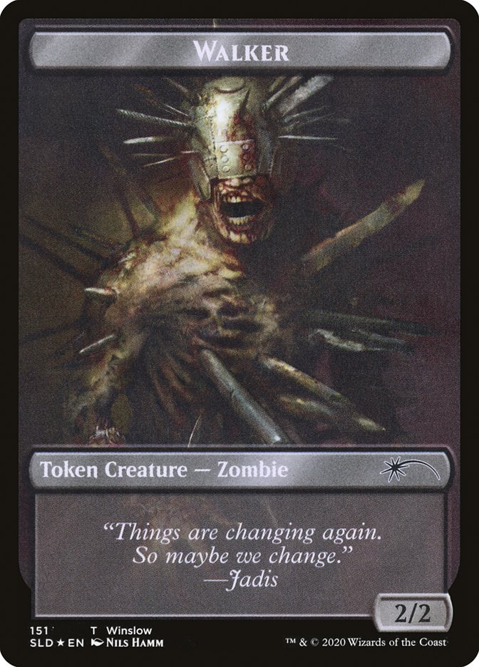 Walker (Winslow // Metal Head) Token (151) [Secret Lair Drop Series]