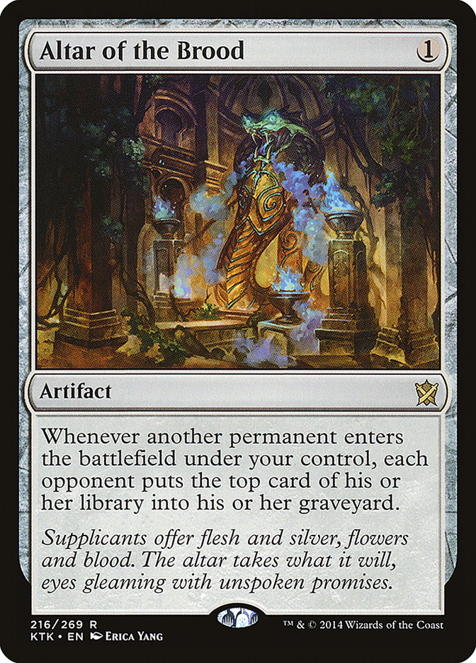 Altar of the Brood (216) [Khans of Tarkir]