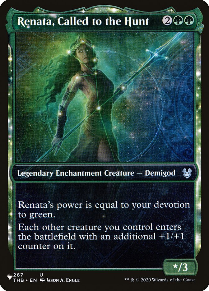 Renata, Called to the Hunt (Showcase) (267/254) [The List Reprints]