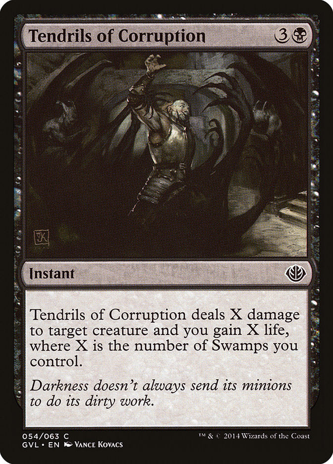 Tendrils of Corruption (54) [Duel Decks: Anthology]