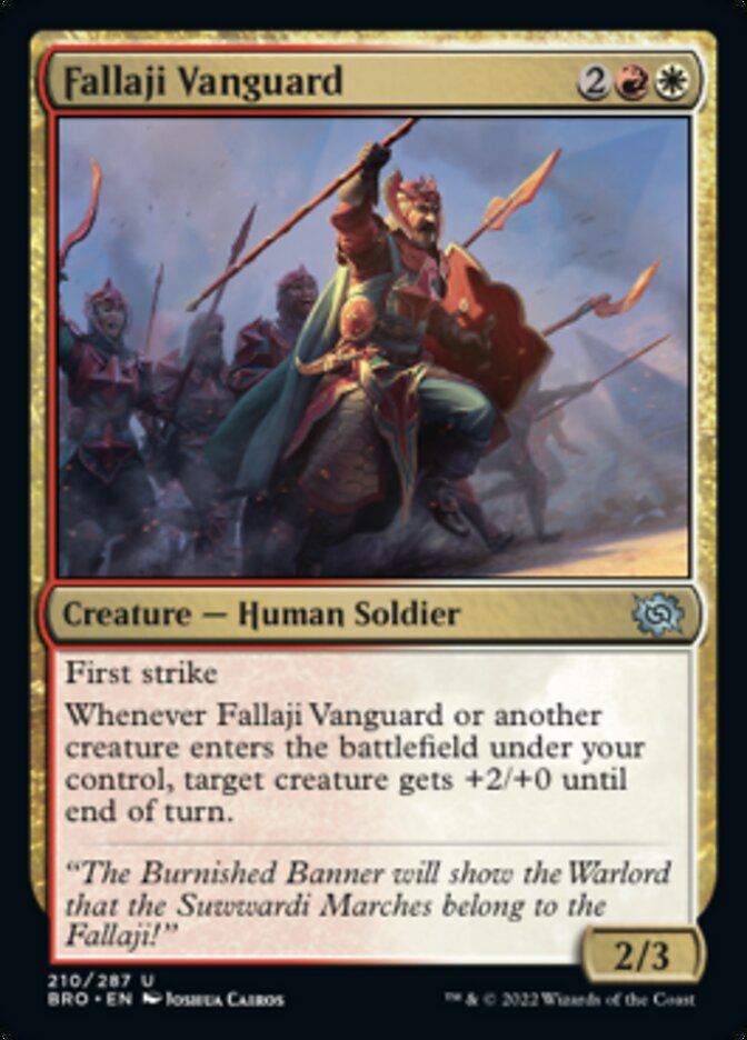 Fallaji Vanguard (210) [The Brothers' War]