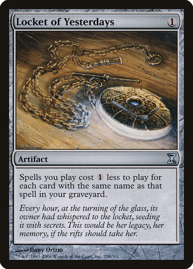 Locket of Yesterdays (258) [Time Spiral]