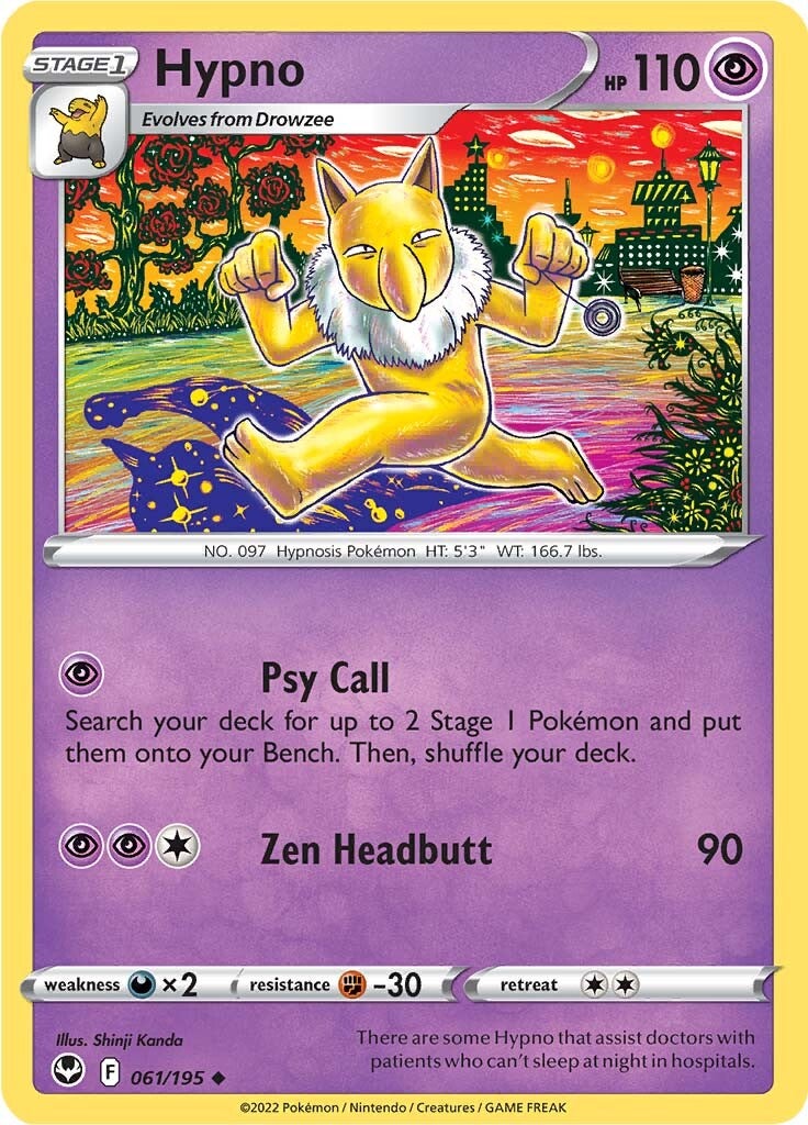 Hypno (061/195) [SWSH12: Silver Tempest]