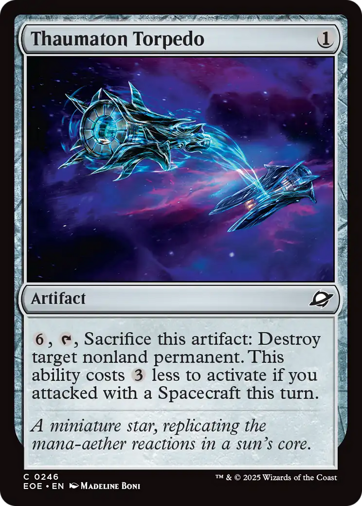 Thaumaton Torpedo (246) [Edge of Eternities]