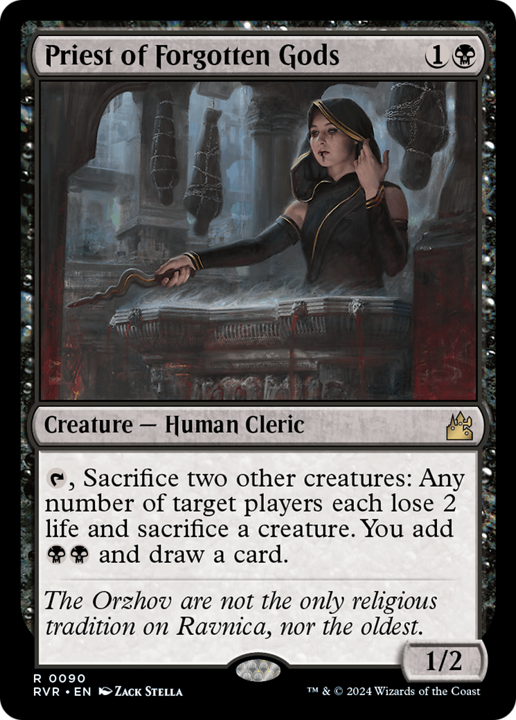 Priest of Forgotten Gods (90) [Ravnica Remastered]