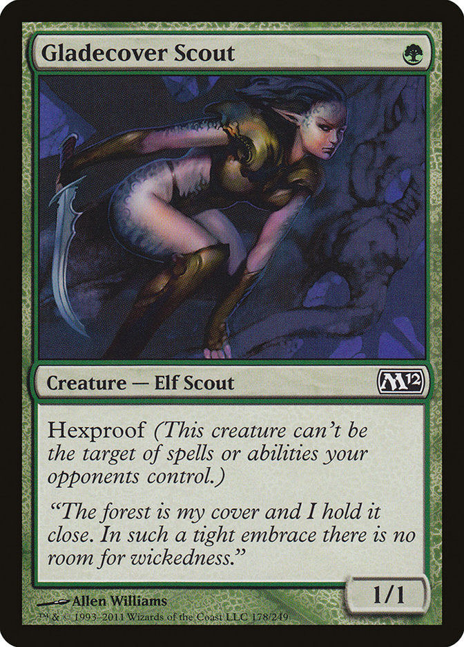 Gladecover Scout (178) [Magic 2012 (M12)]