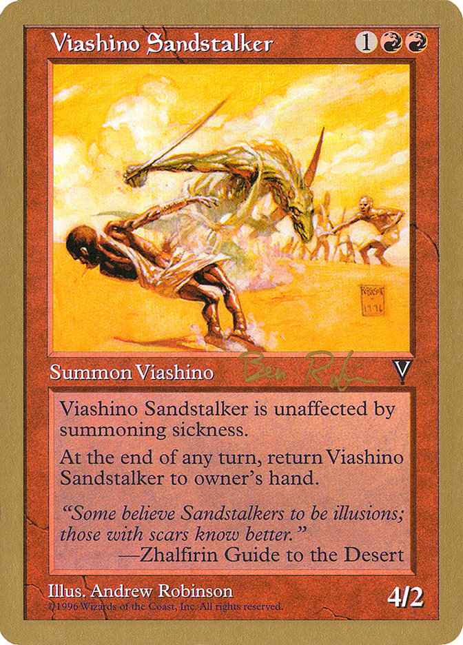 Viashino Sandstalker - 1998 Ben Rubin (VIS) [World Championship Decks]