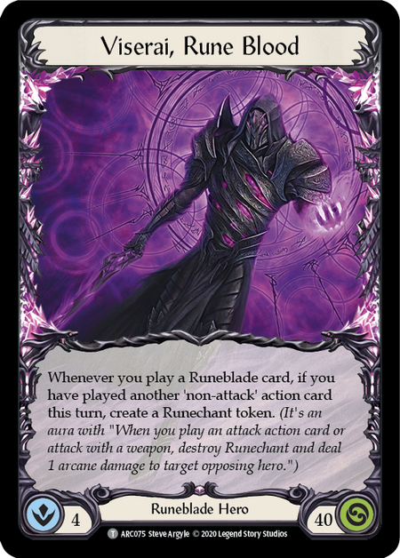 Crucible of Aetherweave // Viserai, Rune Blood (ARC115 // ARC075) [Arcane Rising]
