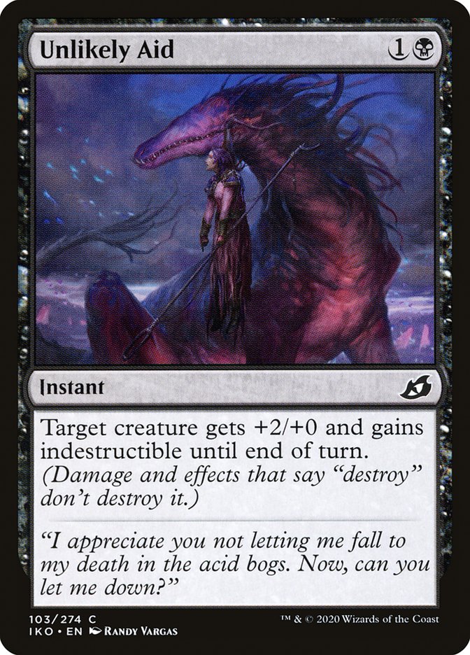 Unlikely Aid (103) [Ikoria: Lair of Behemoths]