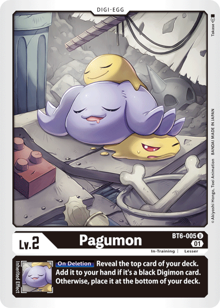 Pagumon (BT6-005 U) [Double Diamond]