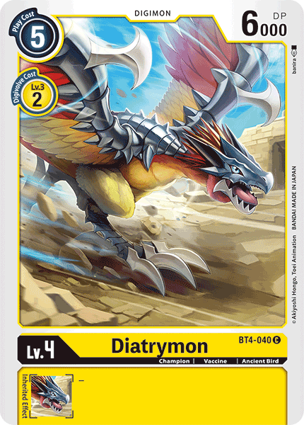 Diatrymon (BT4-040 C) [Great Legend]