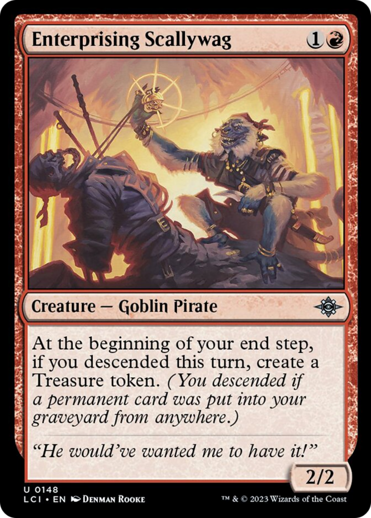 Enterprising Scallywag (148) [The Lost Caverns of Ixalan]