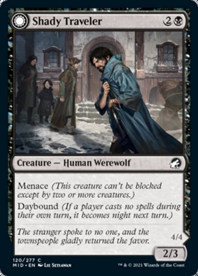 Shady Traveler (120) [Innistrad: Midnight Hunt]