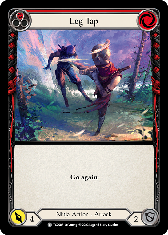 Leg Tap (Red) (TCC087) [Round the Table: TCCxLSS]