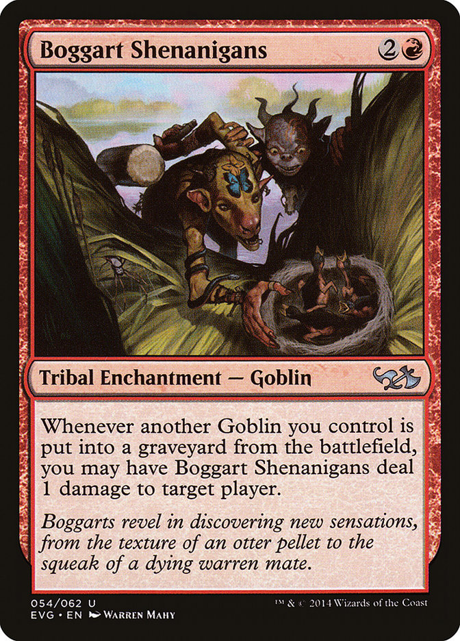 Boggart Shenanigans (54) [Duel Decks: Anthology]