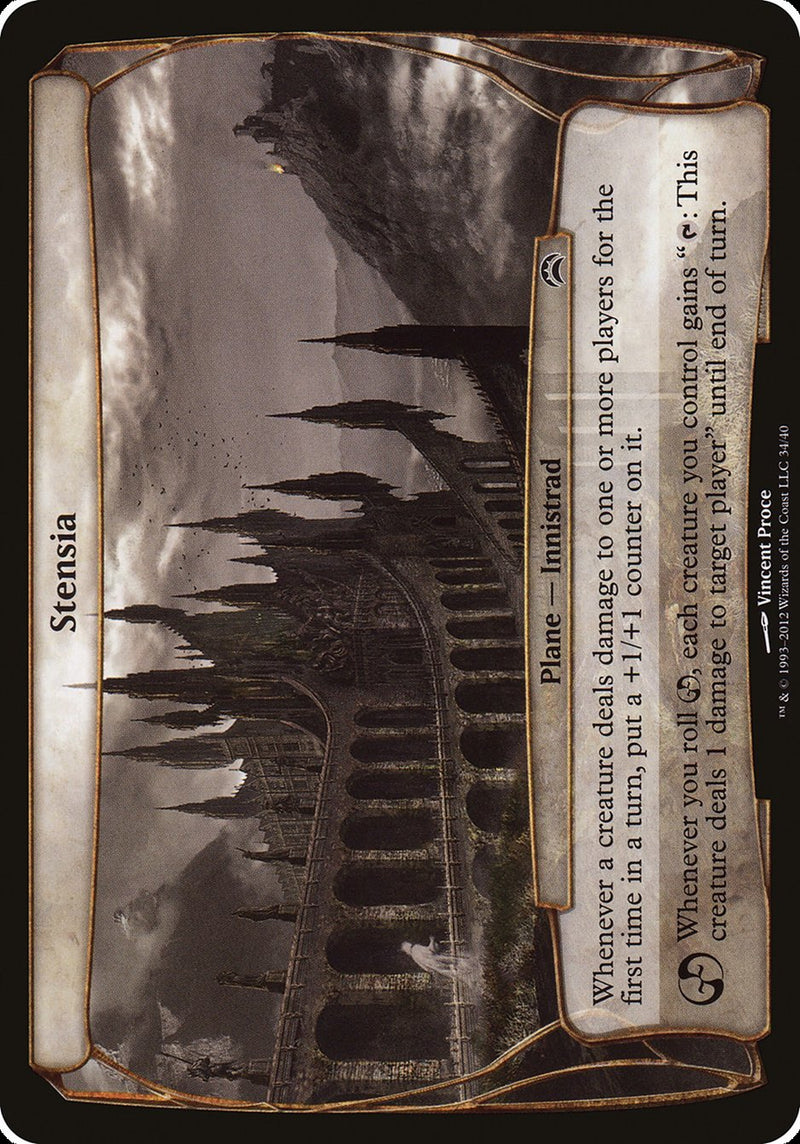 Stensia (Planechase 2012) (34) [Oversize Cards]