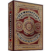 Bicycle Playing Cards: Theory-11 High Victorian (Red)