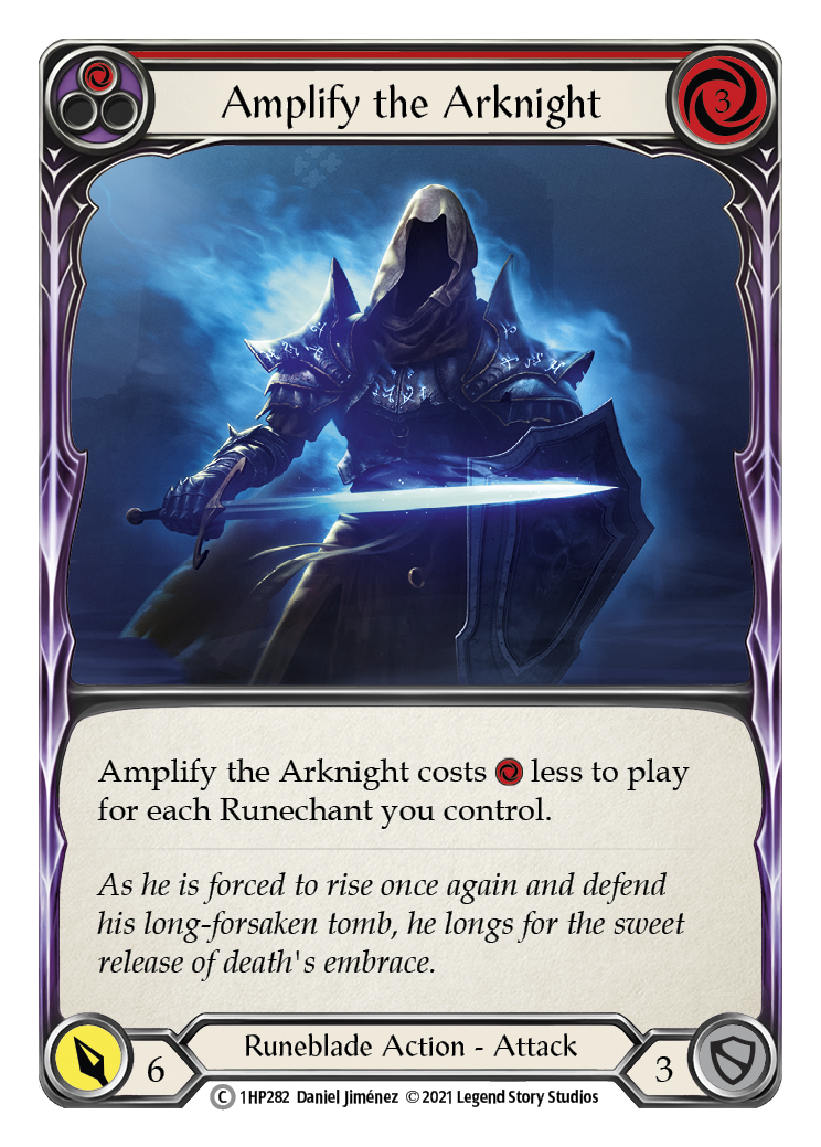 Amplify the Arknight (Red) (1HP282) [History Pack Vol.1]