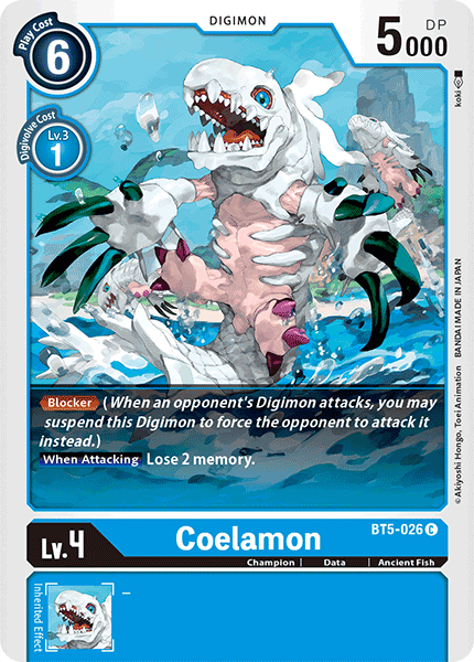 Coelamon (BT5-026 C) [Battle of Omni]