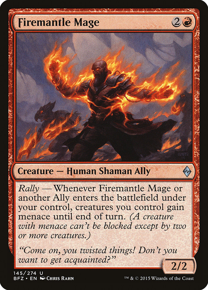 Firemantle Mage (145) [Battle for Zendikar]
