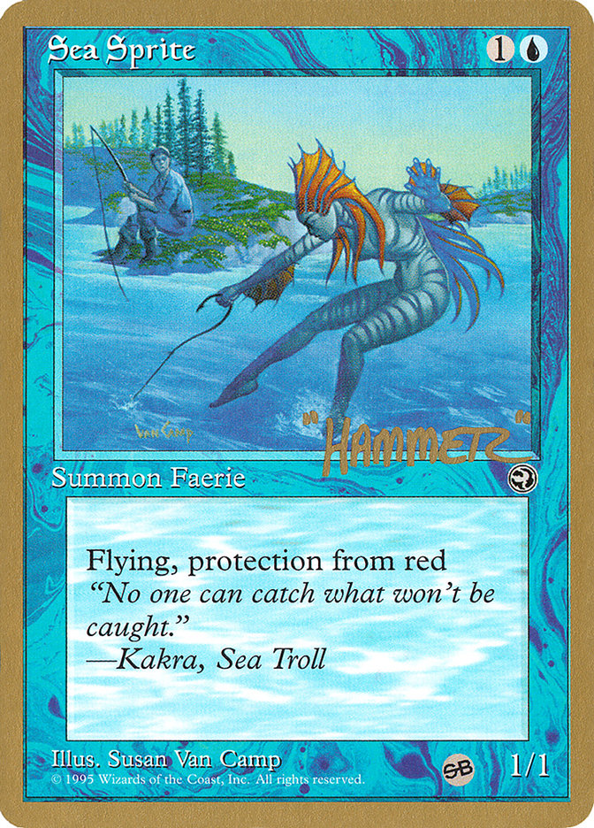 Sea Sprite - 1996 Shawn "Hammer" Regnier (HML) (SB) [World Championship Decks]