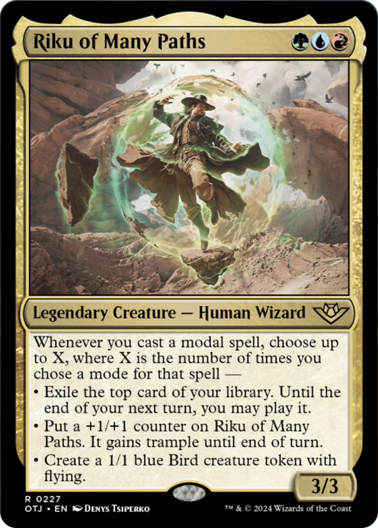 Riku of Many Paths (227) [Outlaws of Thunder Junction]
