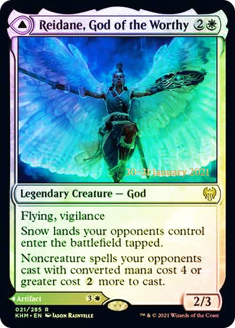 Reidane, God of the Worthy (21) [Prerelease Cards]