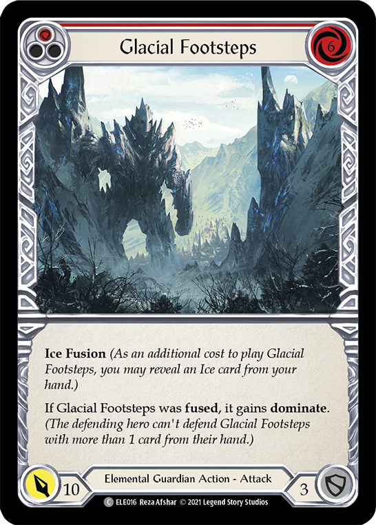 Glacial Footsteps (Red) (ELE016) [Tales of Aria]