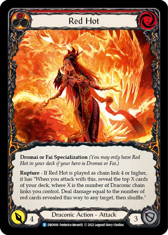 Red Hot (DRO009) [Blitz Deck: Uprising - Dromai]