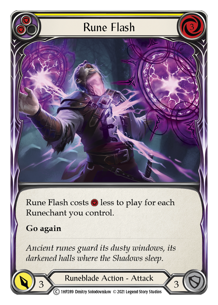 Rune Flash (Yellow) (1HP289) [History Pack Vol.1]