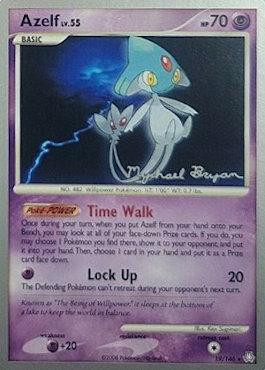 Azelf (19) - 2010 (Mychael Bryan) (19/146) [World Championship Decks]