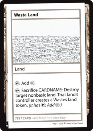 Waste Land (No PW Symbol) [Mystery Booster: Convention Edition Exclusives]