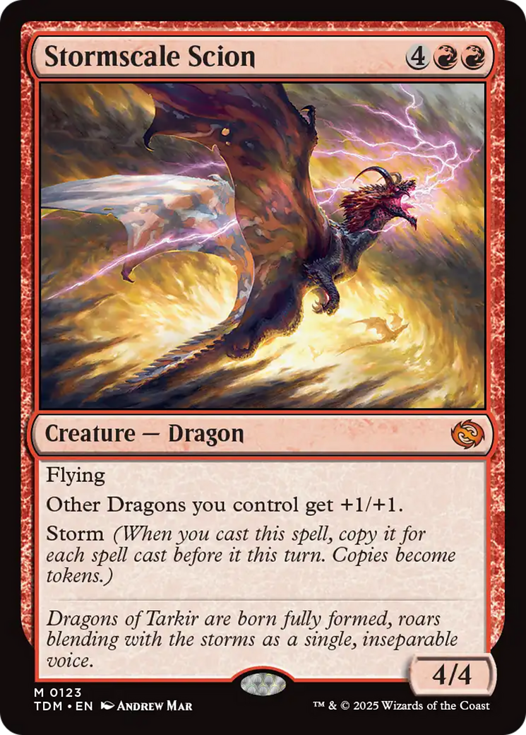 Stormscale Scion (123) [Tarkir: Dragonstorm]