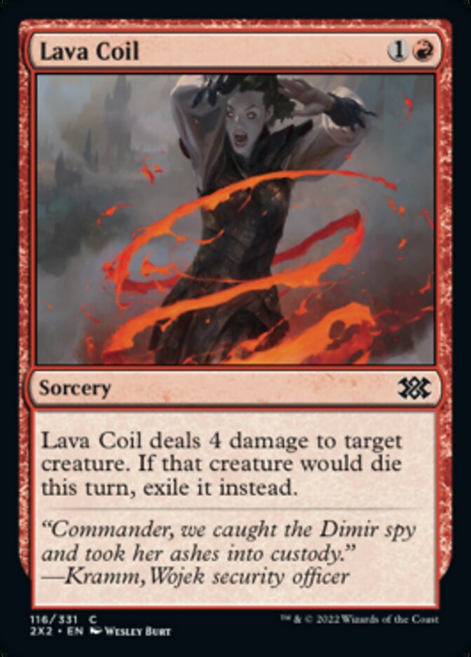 Lava Coil (116) [Double Masters 2022]