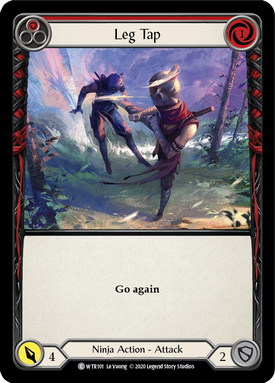 Leg Tap (Red) (WTR101) [Welcome to Rathe]