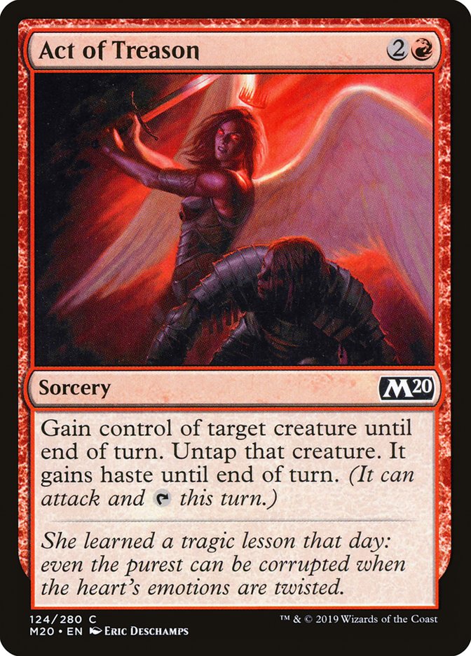 Act of Treason (124) [Core Set 2020]
