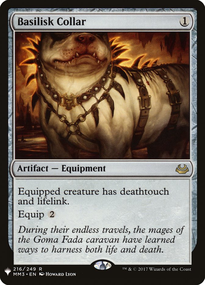 Basilisk Collar (MM3) (216) [The List Reprints]