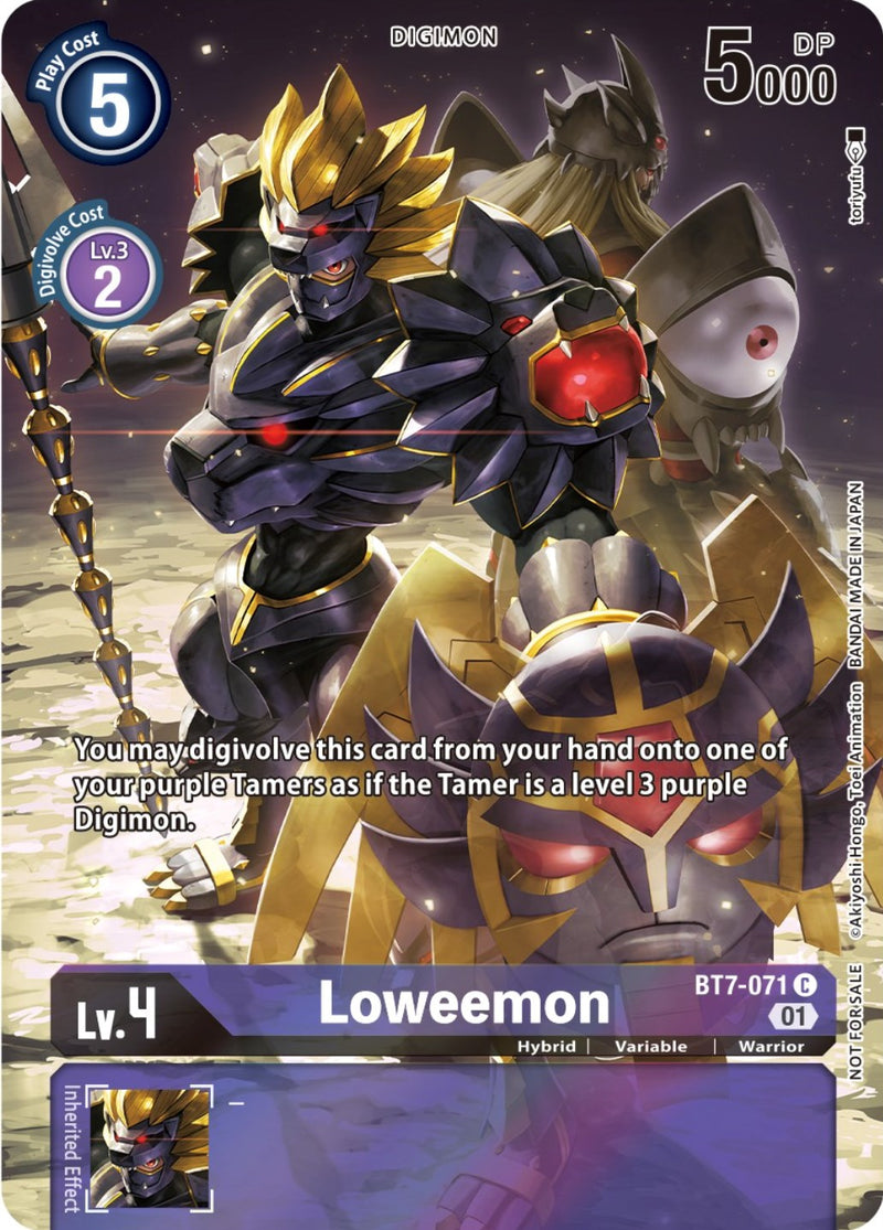 Loweemon (2nd Anniversary Frontier Card) (BT7-071 C) [Next Adventure]