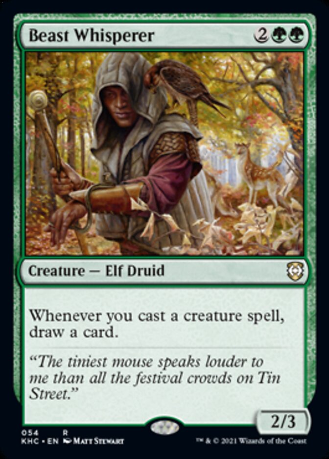 Beast Whisperer (54) [Commander: Kaldheim]