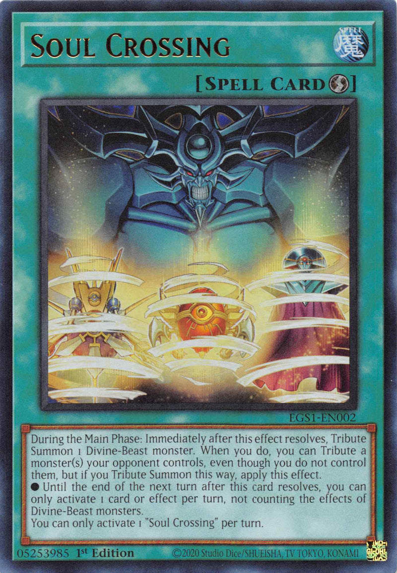 Soul Crossing (EGS1-EN002) [Egyptian God Deck: Slifer the Sky Dragon]