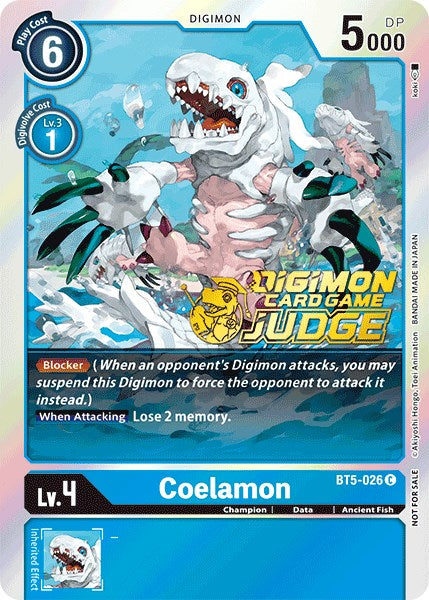 Coelamon (Judge Pack 1) (BT5-026 C) [Battle of Omni]